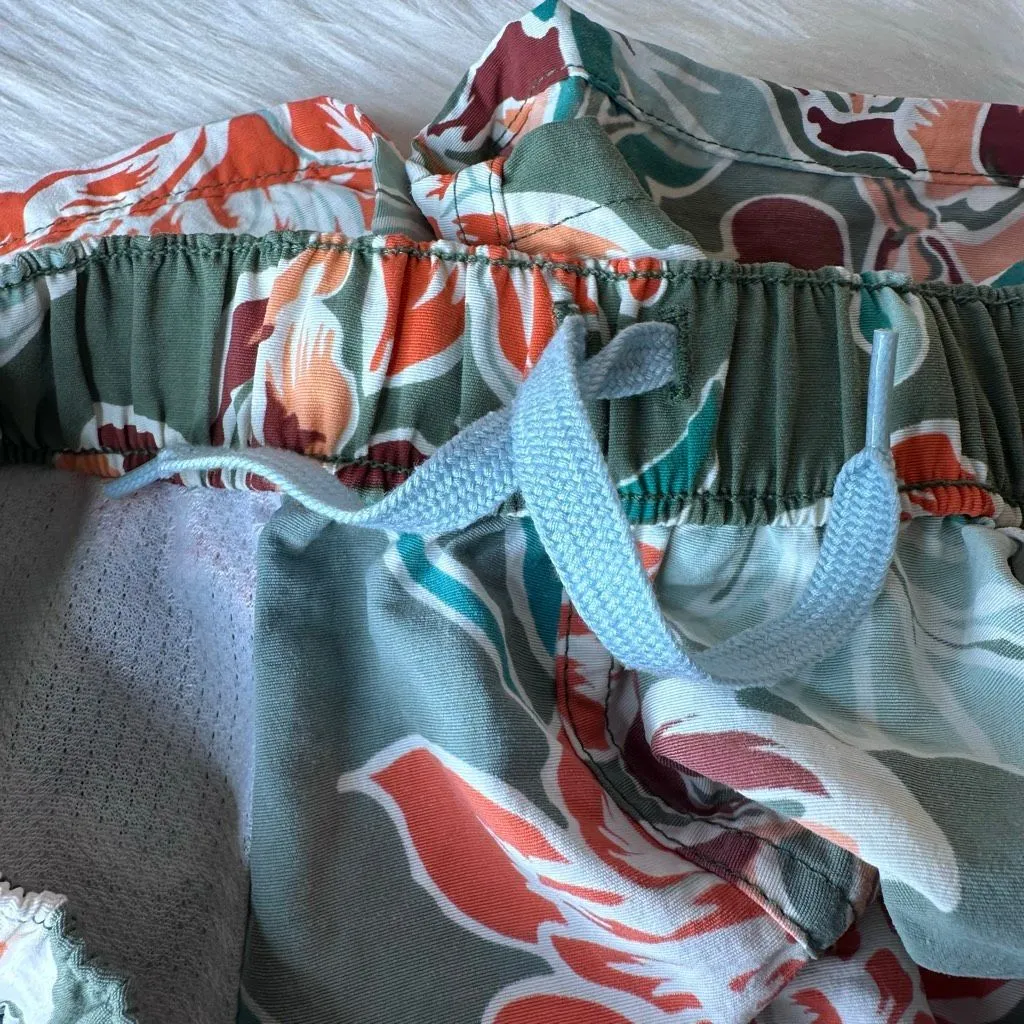 Patagonia Barely Baggies In Manoa Camp Green Shorts Size XS - Image 7