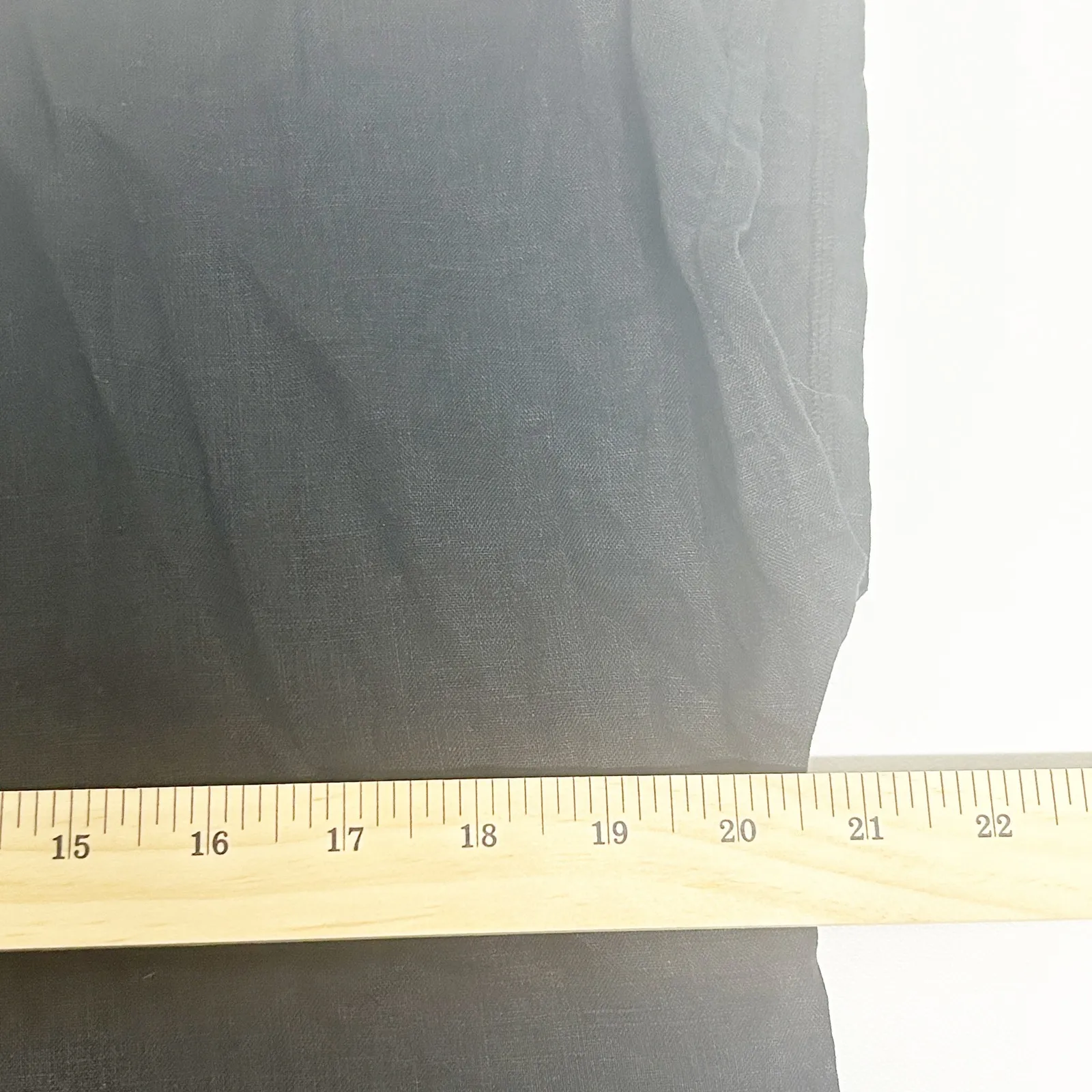 Quince Womens Black 100% European Linen Short Sleeve Relaxed Fit Pajama Top M - Image 10