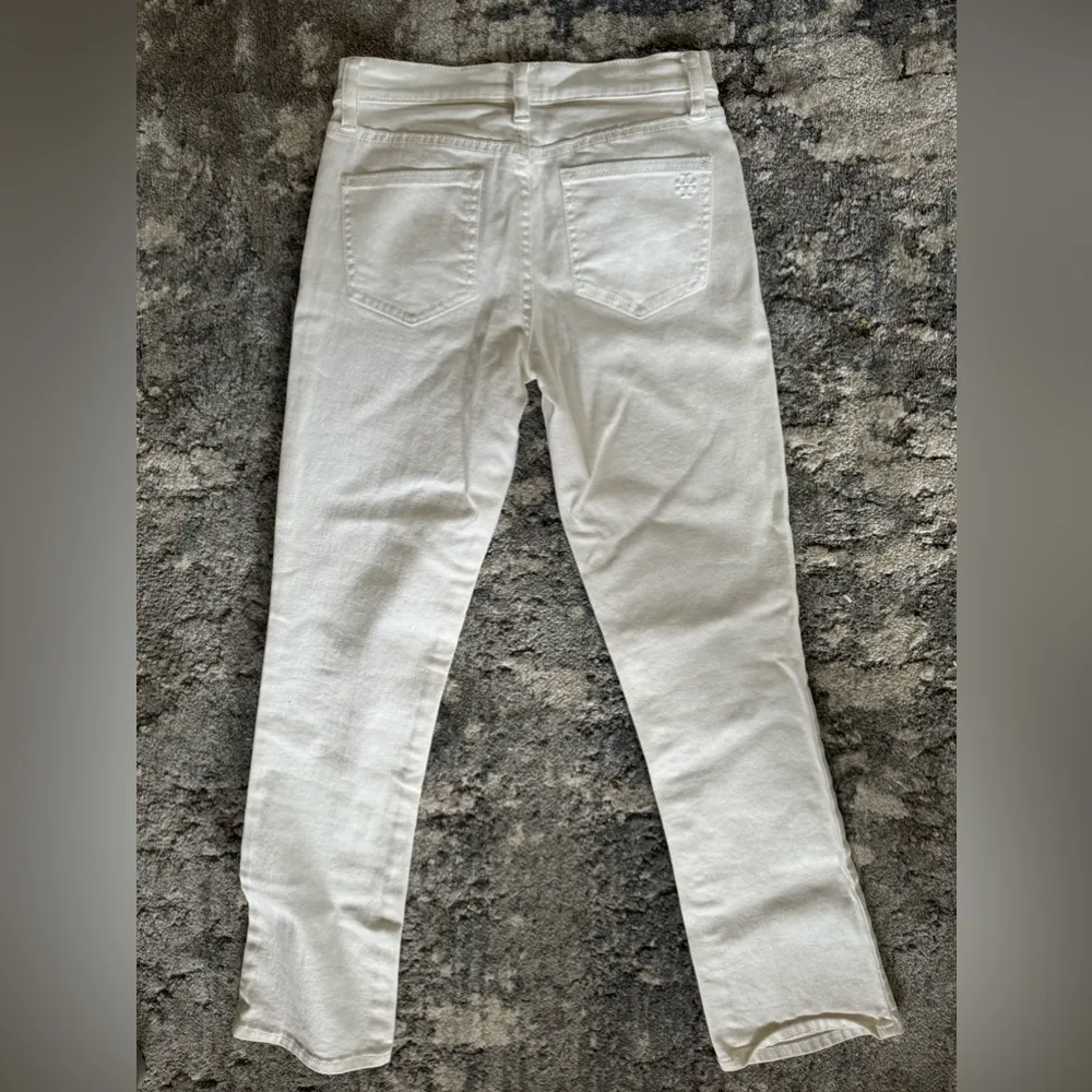 Tory Burch  White Skinny Jeans - Image 6