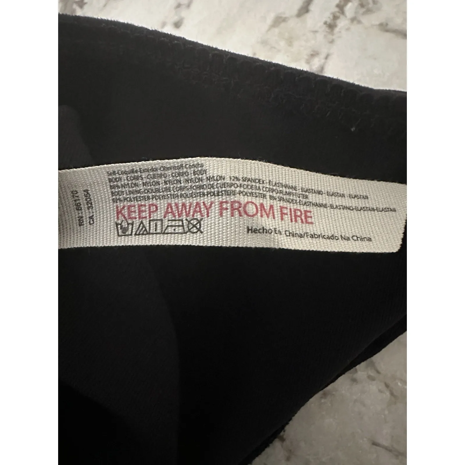 Intimately Free People Bodysuit Women large Black Keep It Sleek Gothic Sexy - Image 8