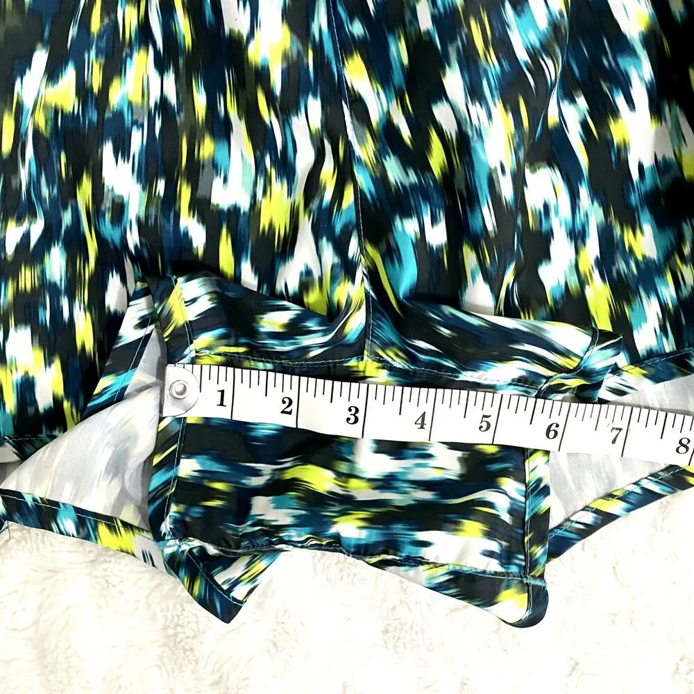 Nike Blue Green Dri-Fit Pull-on Lined 10K Running Athletic Workout Shorts XL - Image 8