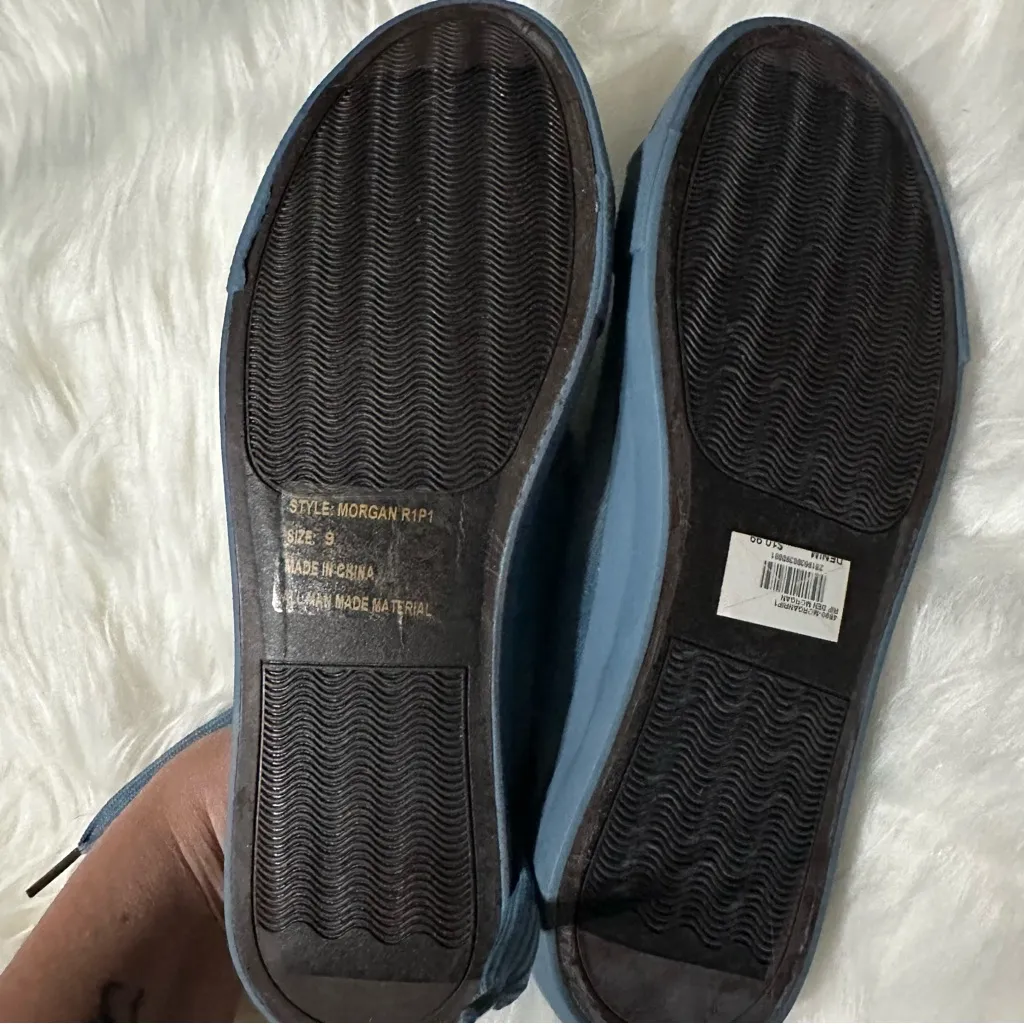 Epic Step Blue Denim Sneakers Size 9 - Image 6