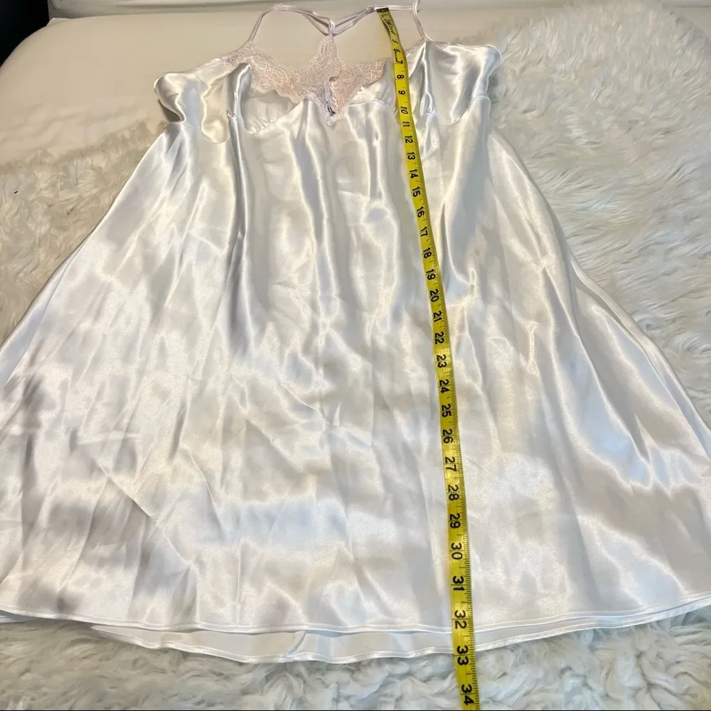 Linea Donatella Wedding Bridal Robe and Chemise Set Ivory Size XL New with Tags - Image 14