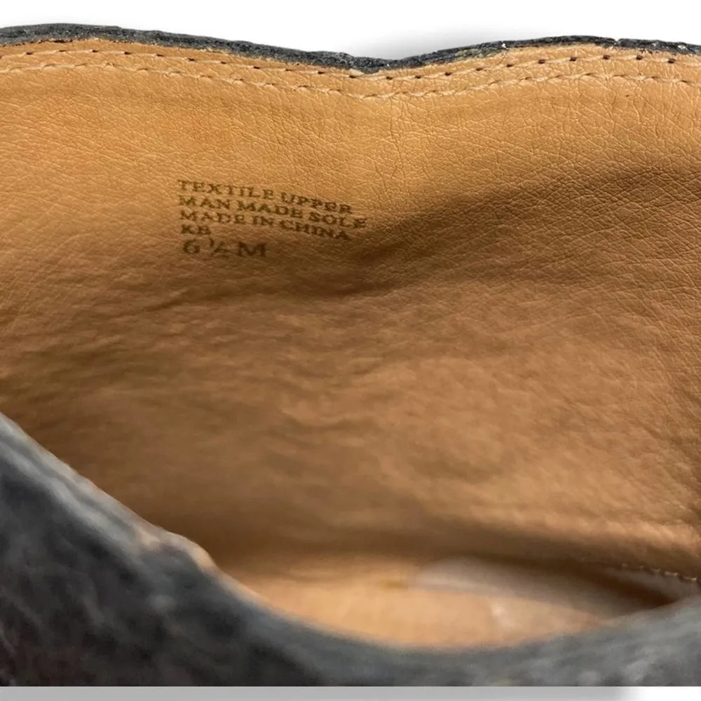 Anthropologie Bettye Muller Black Sibyl Burnout Faux Calf Hair Boot - Image 3