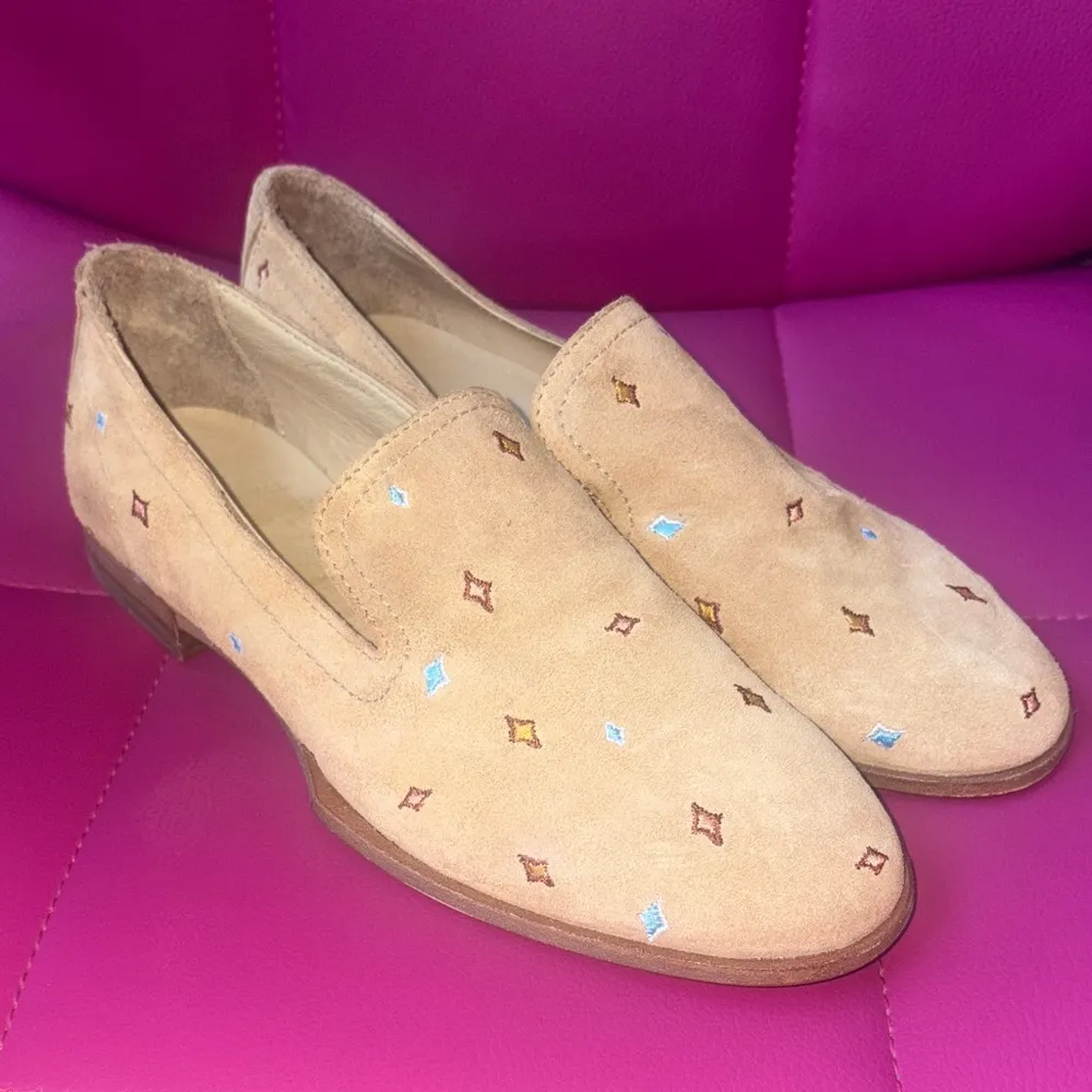 Rag & Bone Camel Tan Amber Suede Flats Size 5 - Image 2