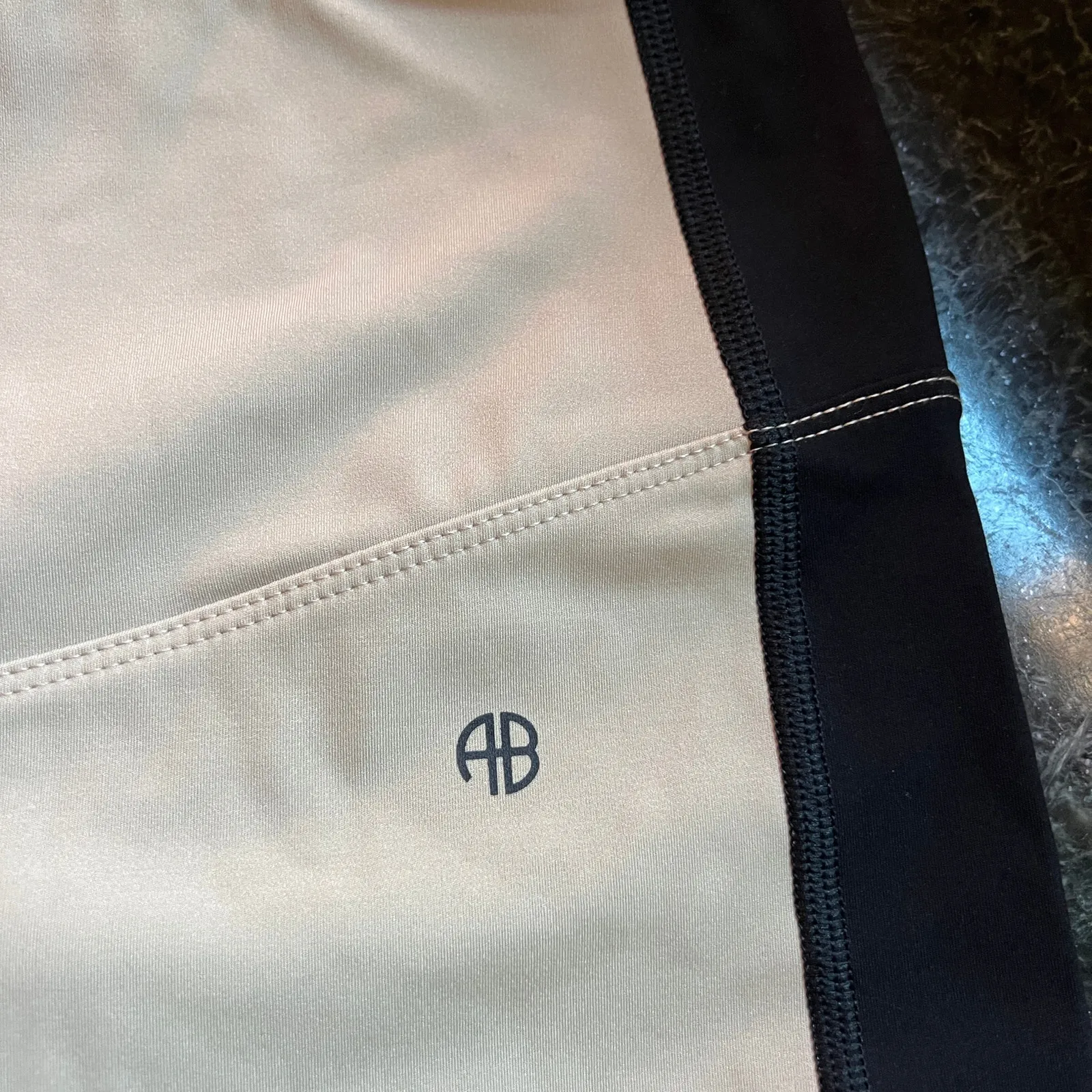 ANINE BING NWT  Blake Biker Workout Shorts Size S - Image 8