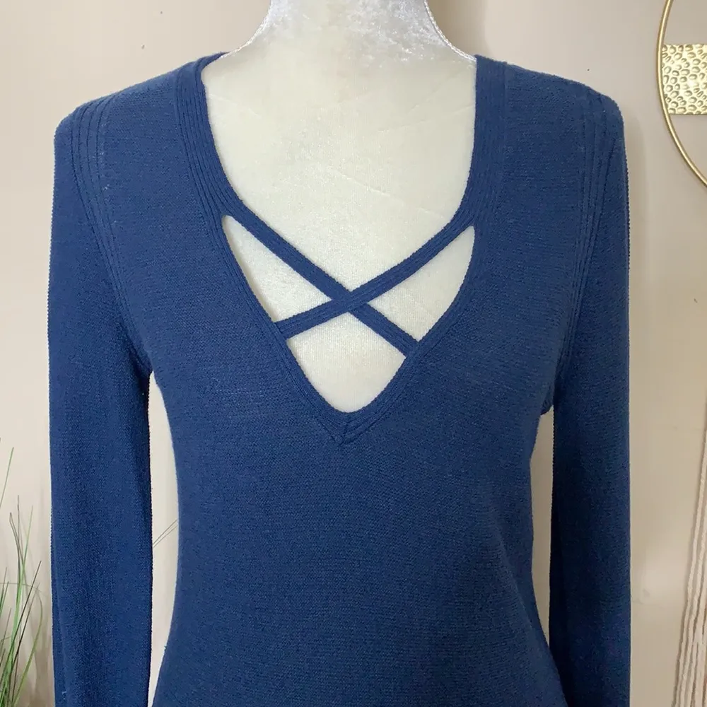 free people • cross front long sleeve tunic top - Image 86