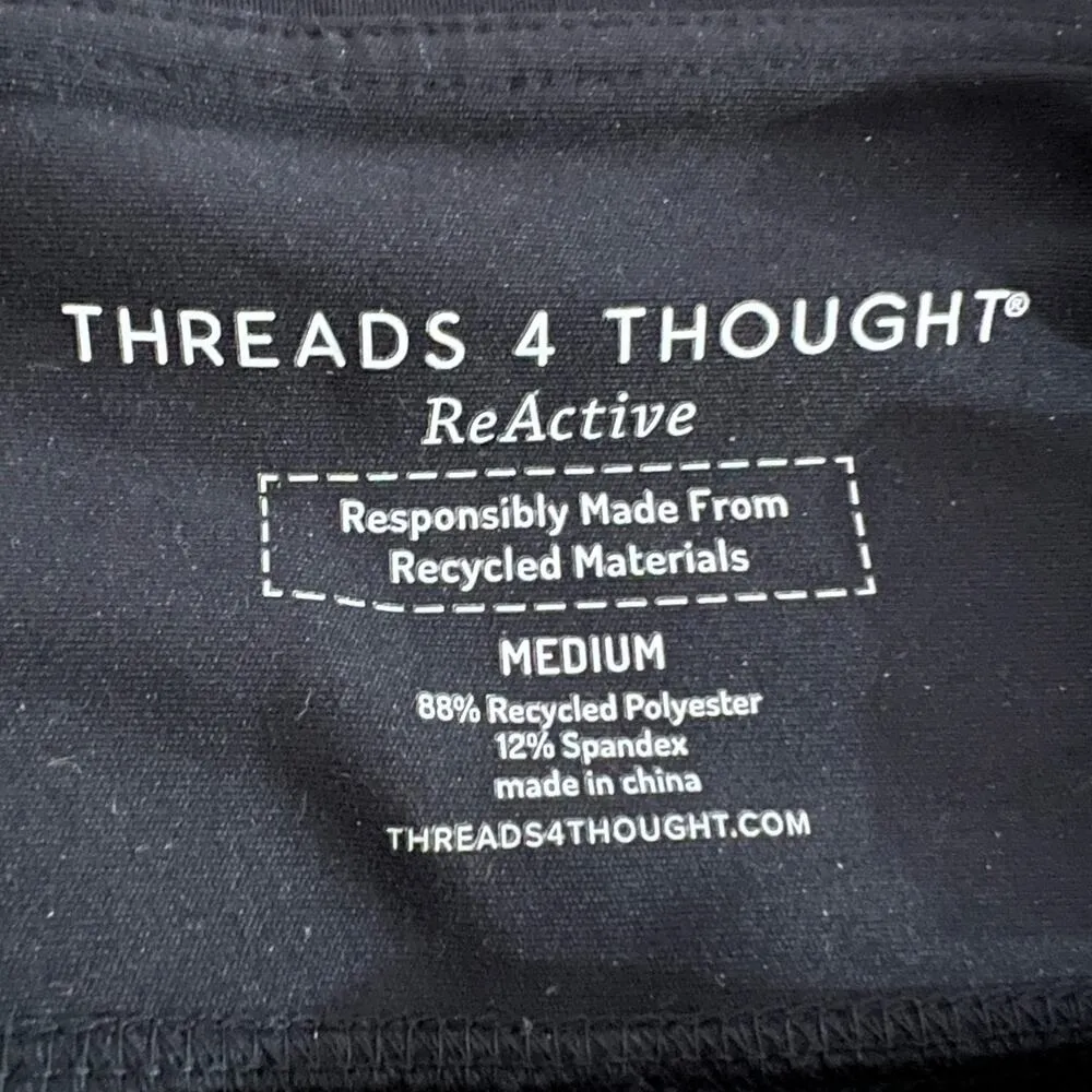 Threads 4 Thought MEDIUM Black/Gray Lynn Colorblock Legging  Stitch Fix ReActive - Image 5