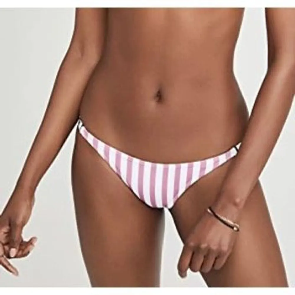 New. Caroline Constas nautical stripe bikini bottom. Large. Retails $125. Blue - Image 9