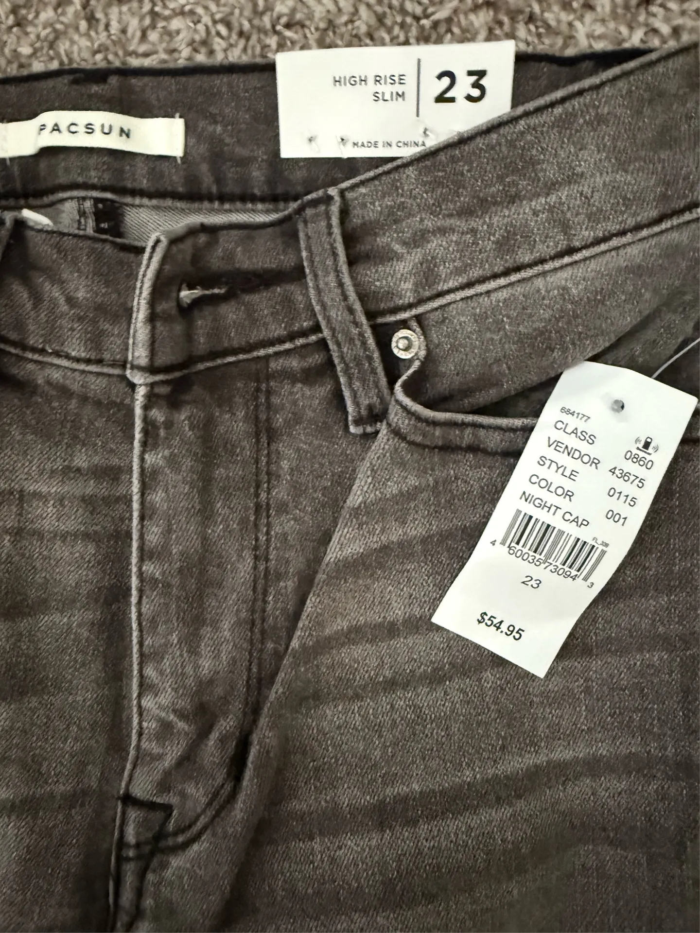 High Rise Slim Jeans - Image 2