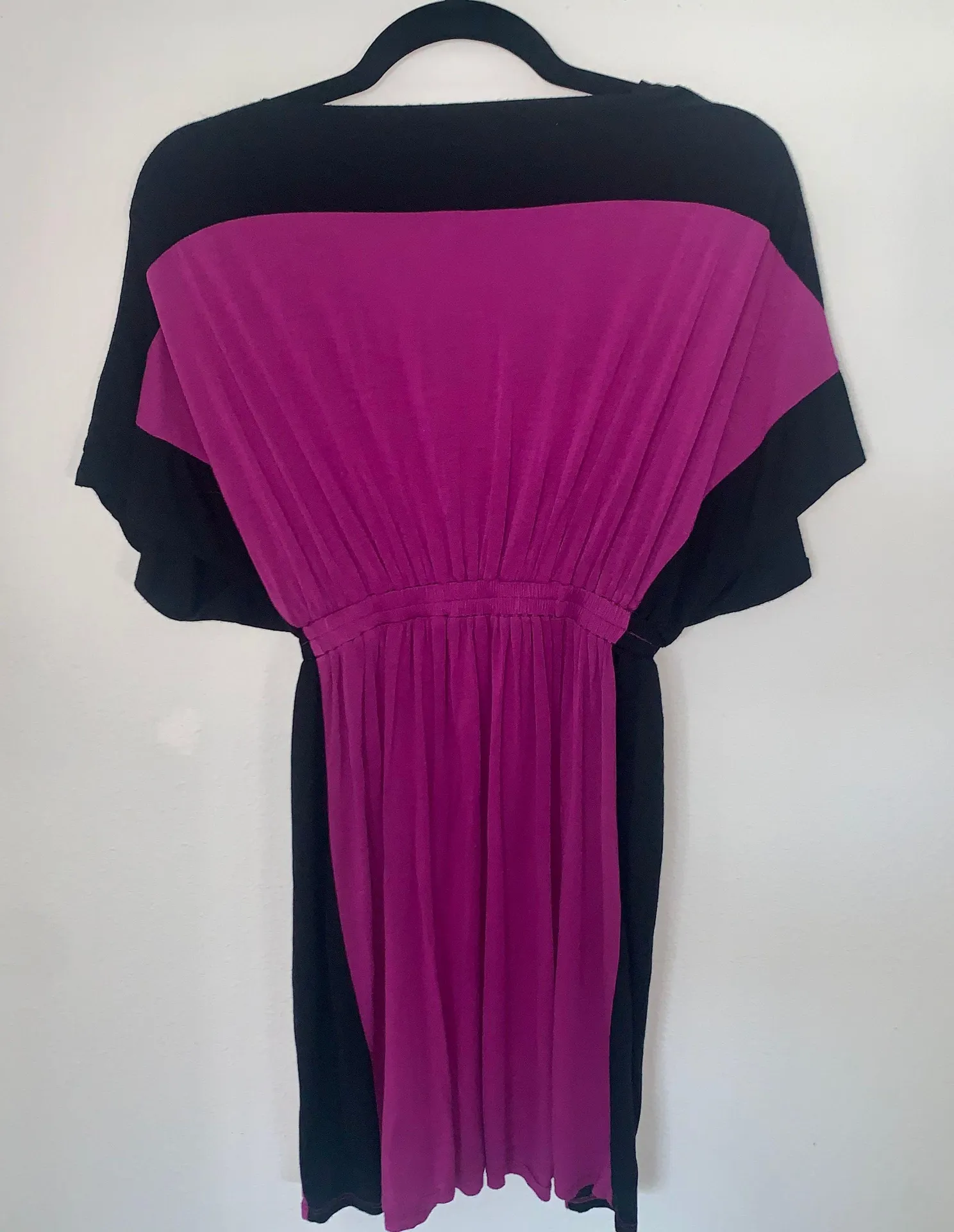 Color Block Cold Shoulder Dress - Image 4