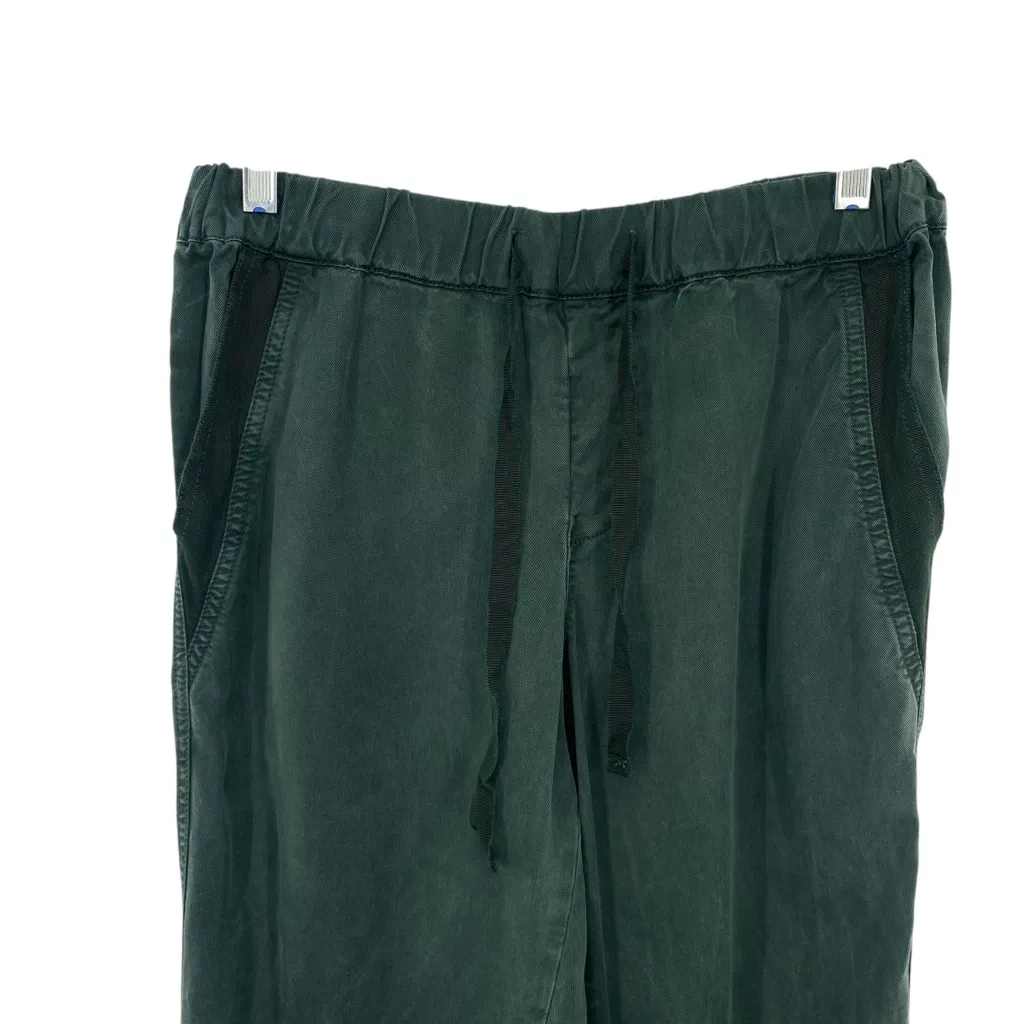 Anthropologie On The Road Olive Green Mineral Wash Jogger Pants - Image 2