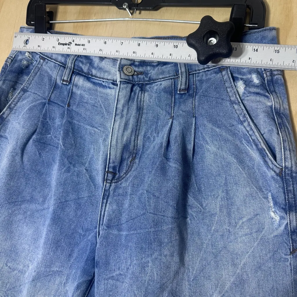 Kensie Jeans True Vintage High Waist Distressed Denim Pants Women’s Size 8/29 - Image 3