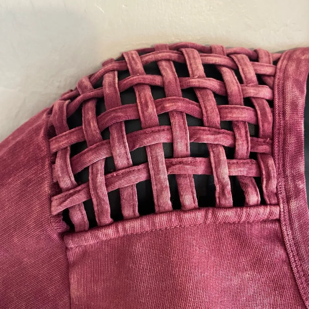 Affliction  American Customs Womens Size Large Rhinestone Graphic Sweatshirt Goth - Image 5