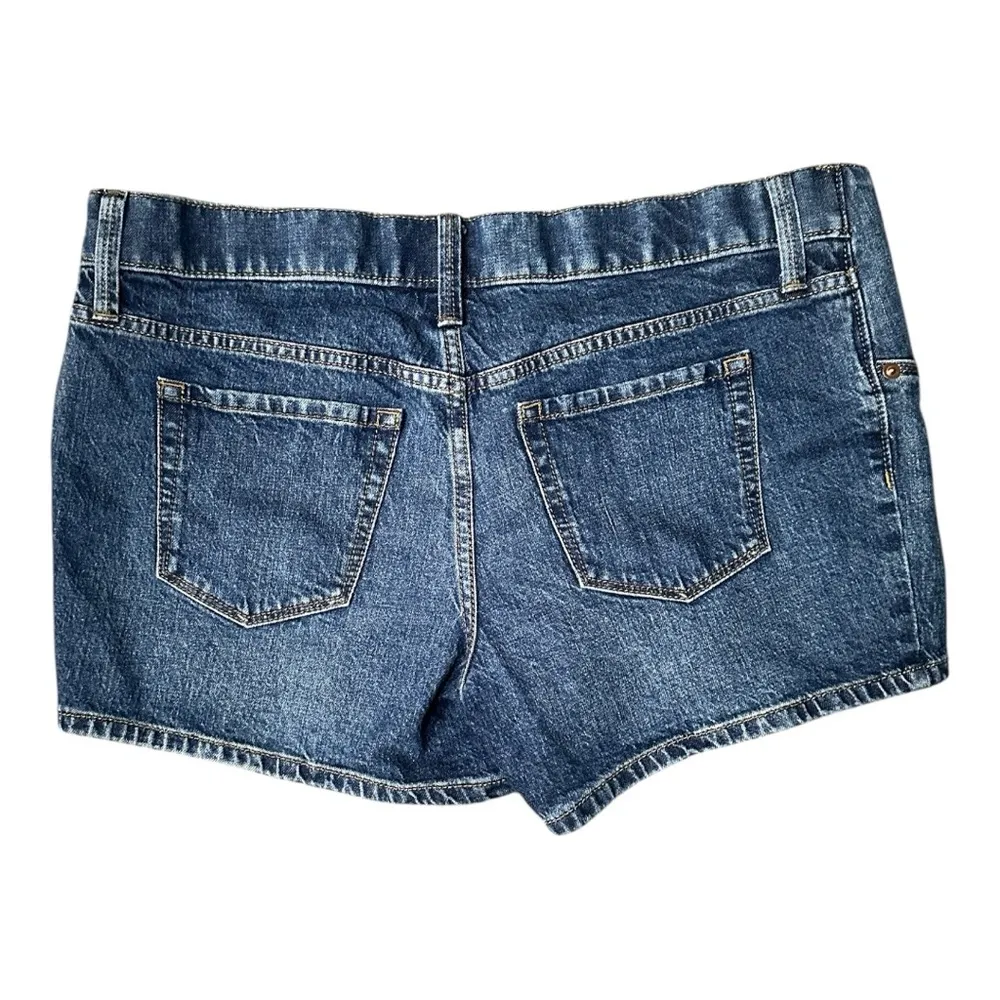 Isabel Maternity by Ingrid & Isabel Blue Denim Jean Shorts Size 4 - Image 3