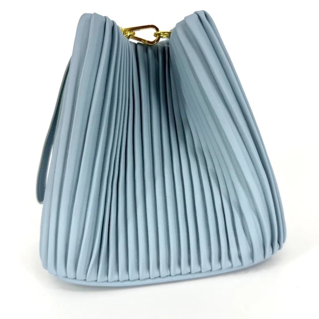 Annie Handbags Aura Bucket Bag Light Blue NWT - Image 5