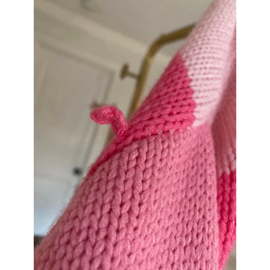 Shein Curve Knit Cardigan Soft Girl Preppy Academia Barbie Cottage core Scandi - Image 4