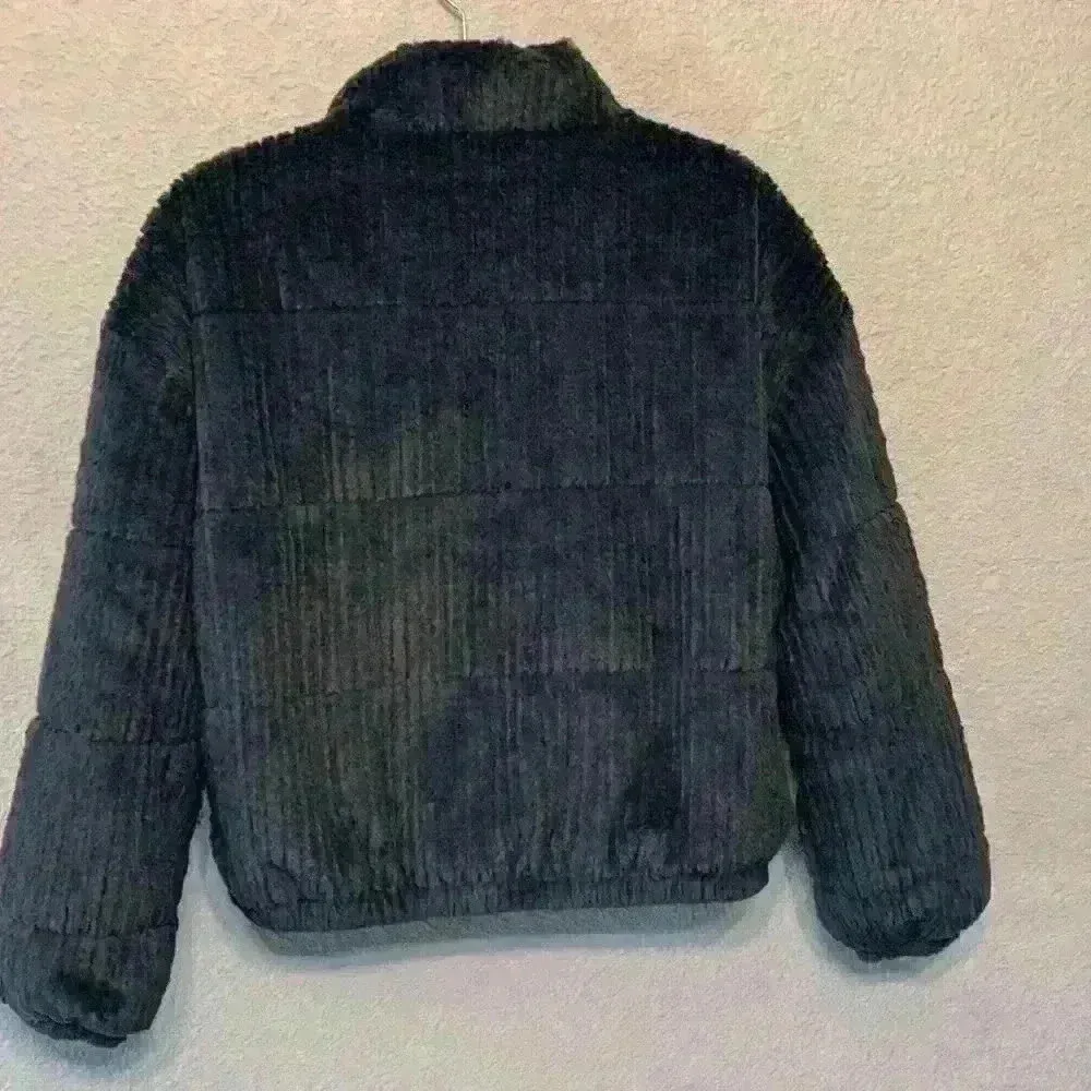 Grey The American Outdoorsman jacket sz M soft cozy warm chunky cropped casual Gray Size M - Image 7