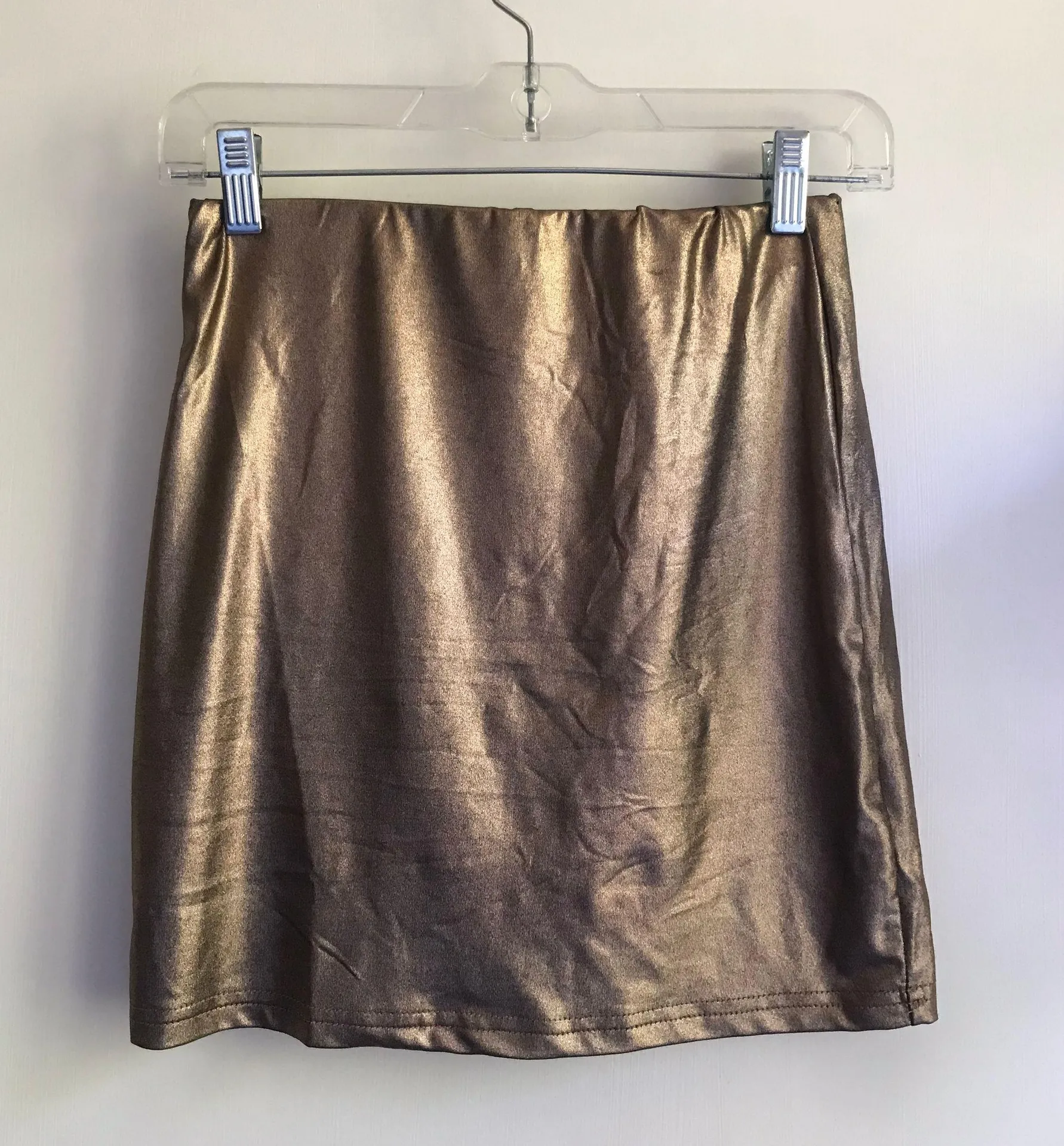 Ira Bronz Mini Skirt - Image 2