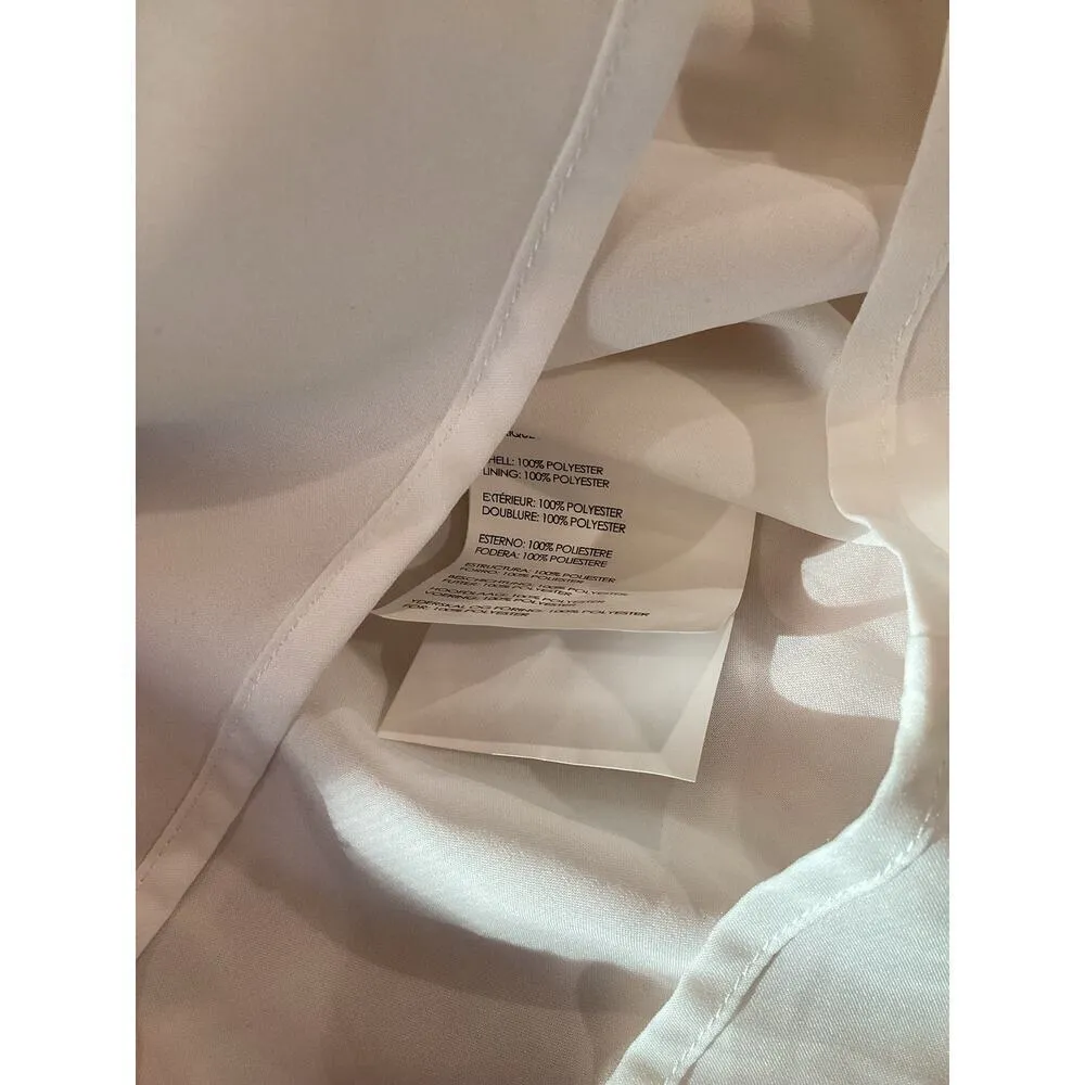 Club Monaco NAWALE DRESS ROBE PINK MIX/ROSE floral tier lace Mini dress nwt 4 - Image 10