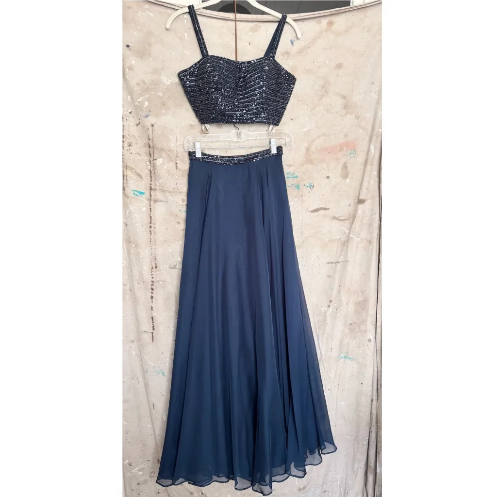 Sherri Hill Two Piece Prom Dress - Image 2