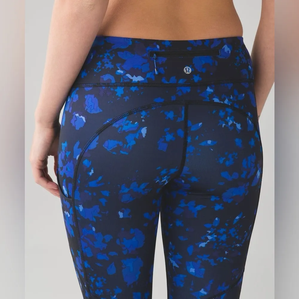 Lululemon Speed Tight IV *Full-On Luxtreme Dandy Digie Porcelaine Black (Size 6) - Image 2