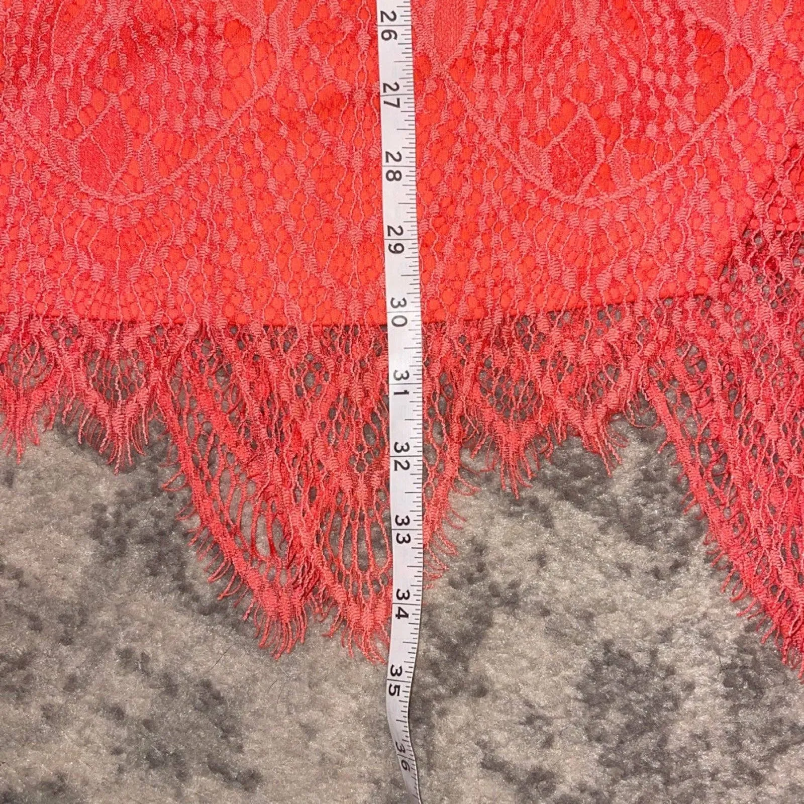 Love, Fire Women’s Coral Sleeveless Lace Overlay‎ Dress Size Small Pink - Image 8