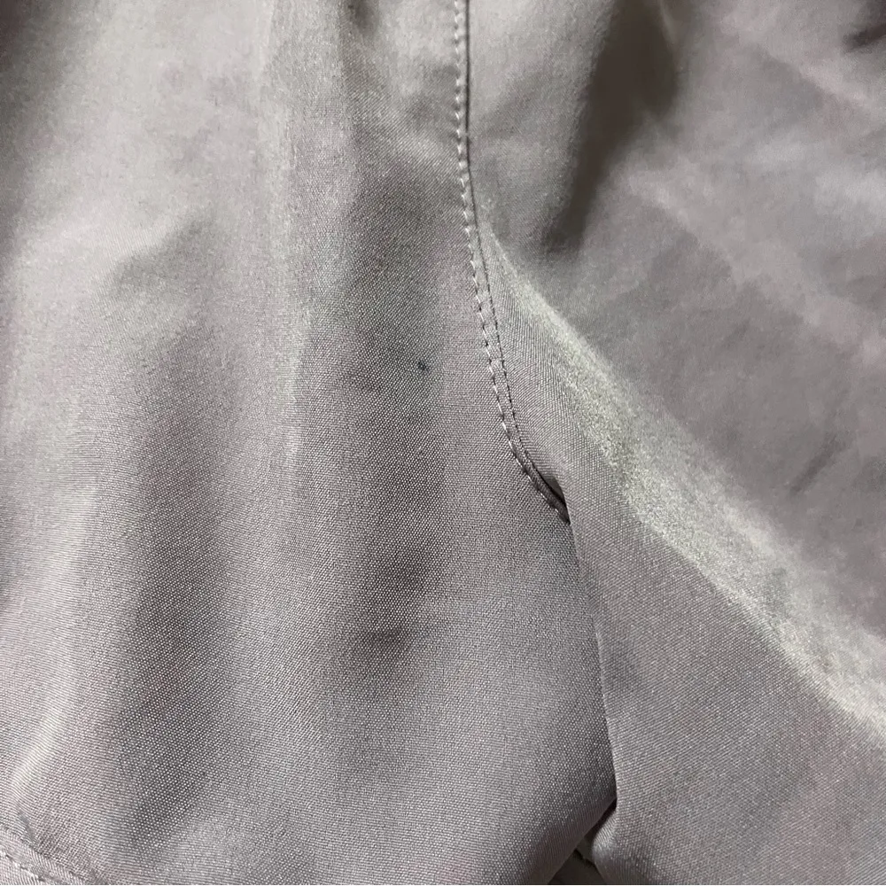 Leg3nd Black Double Layer Runners Shorts Size Large Purple - Image 4