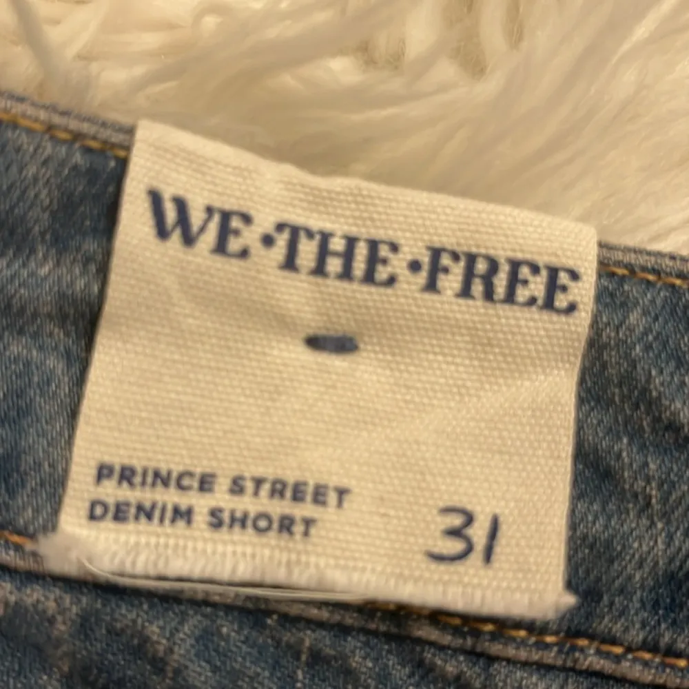 NEW Free People We The Free Prince Street denim festival shortie shorts 31 - Image 8