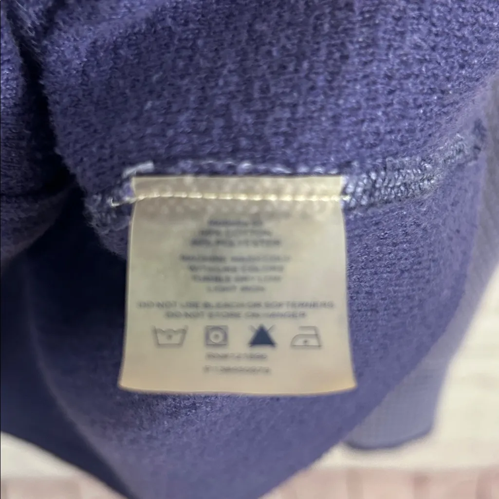 Title Nine  lilac textured woven full zip hooded activewear jacket size Small - Image 6