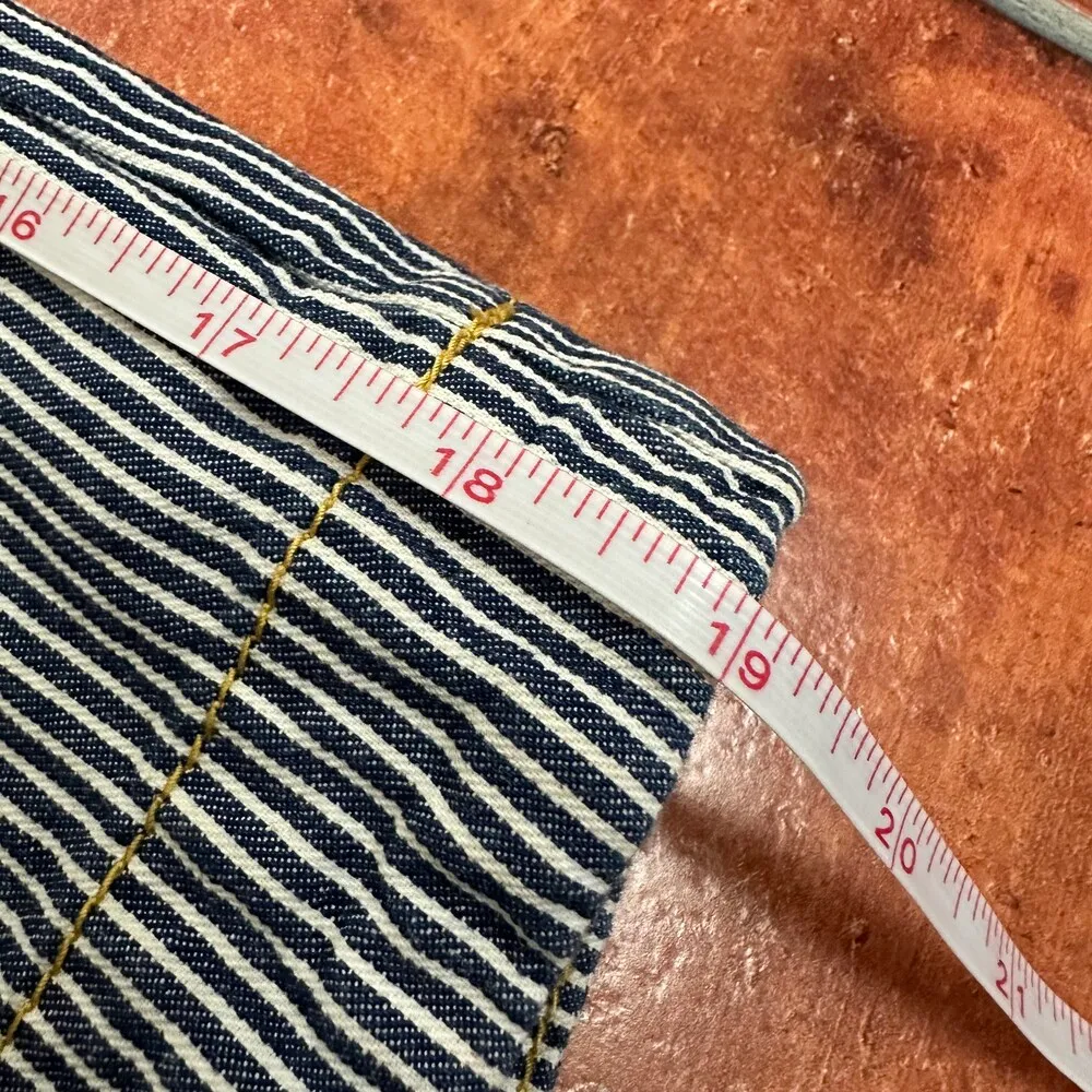 Pilcro Railroad Stripe Mini Skirt Size - Image 8