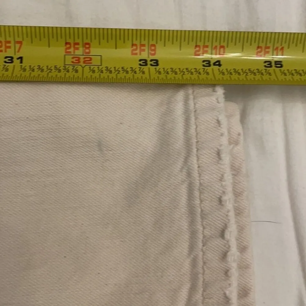 Current Elliott Jeans Womens  25 Skinny Natural Denim Destroy Off White - Image 8