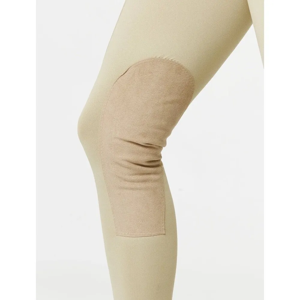 Kerrits New Size Medium Klassic Knee Patch Breeches Tights  Beige Tan Equestrian - Image 3