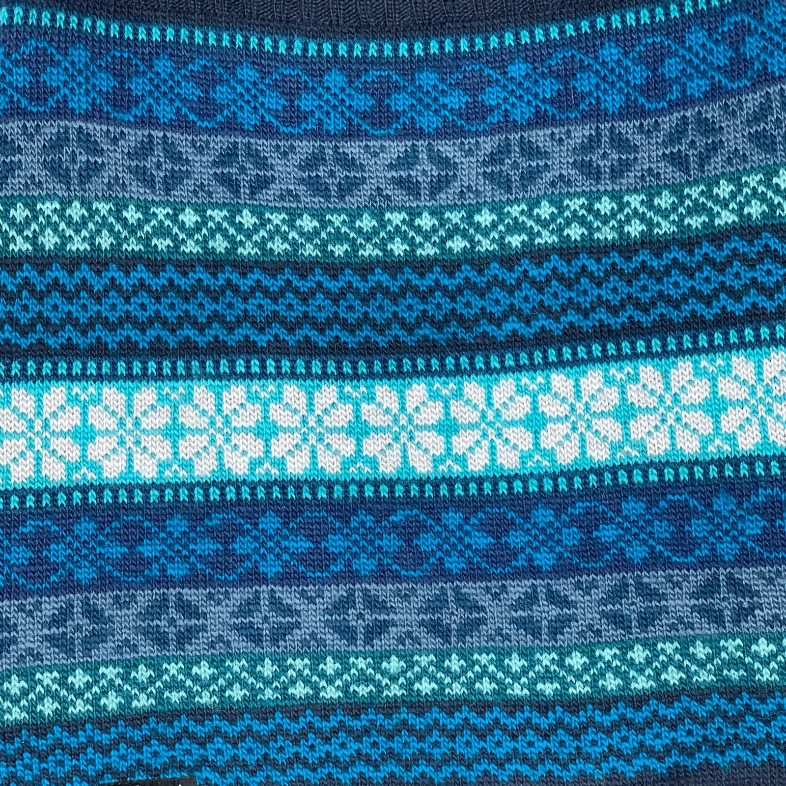 Everest Designs Wool Kopisha Skirt Nordic Knit Fair Isle Lined *excellent Blue - Image 6