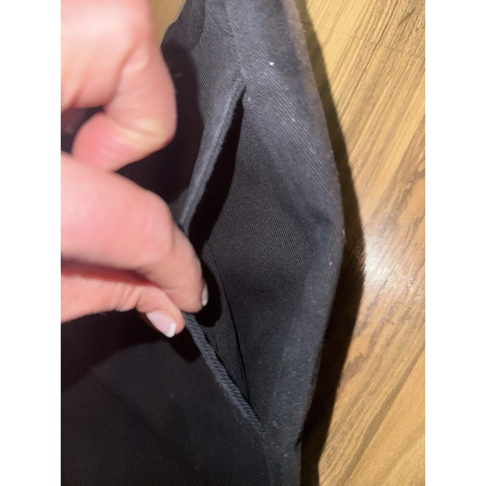 Tantrums Collection Women's Large Outfit Jacket Pants‎ Embroidered Floral Black - Image 9