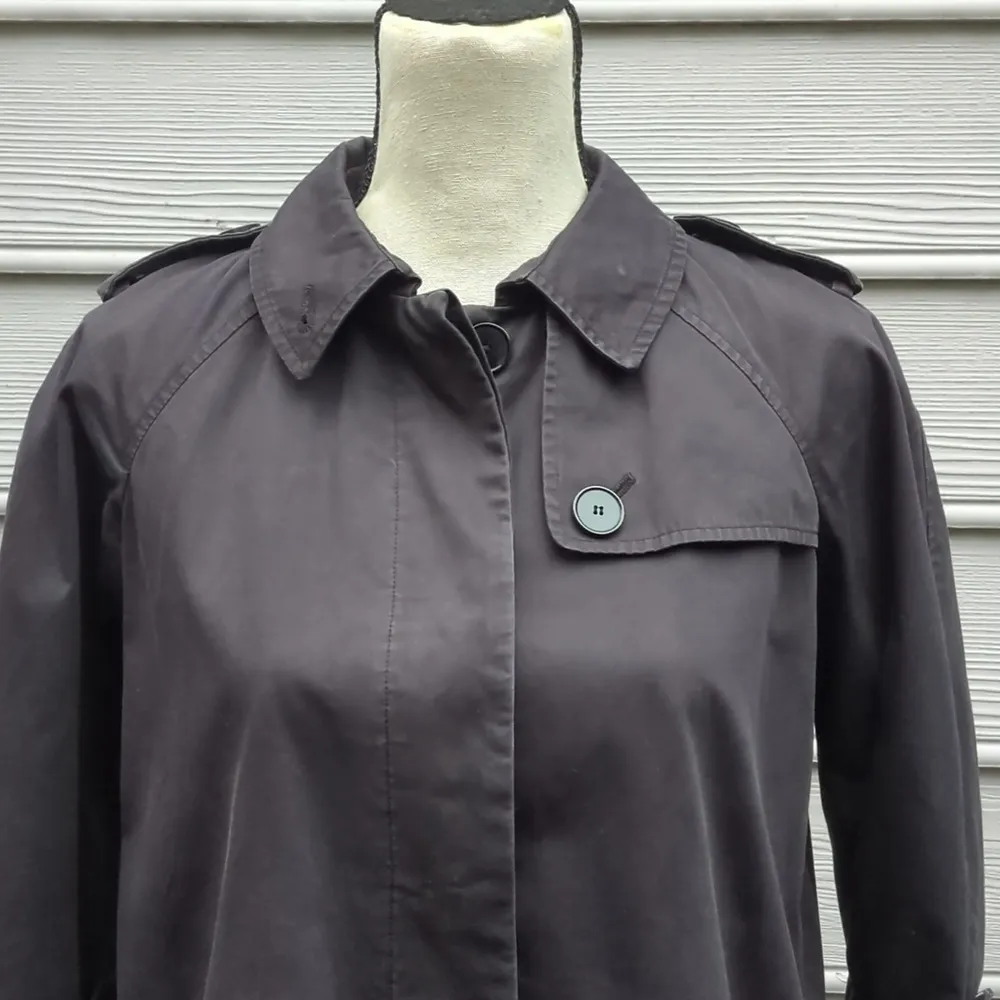 Talbots Petites 3/4 Sleeve Trench Coat - Image 3