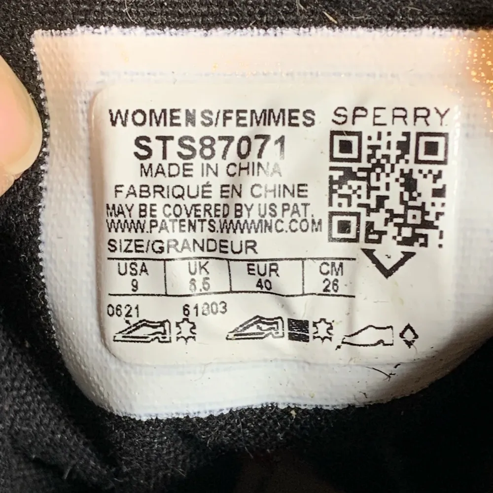 Sperry x Rebecca Minkoff High-Top Sneakers Athletic Zebra Calf hair sz 9 - Image 7