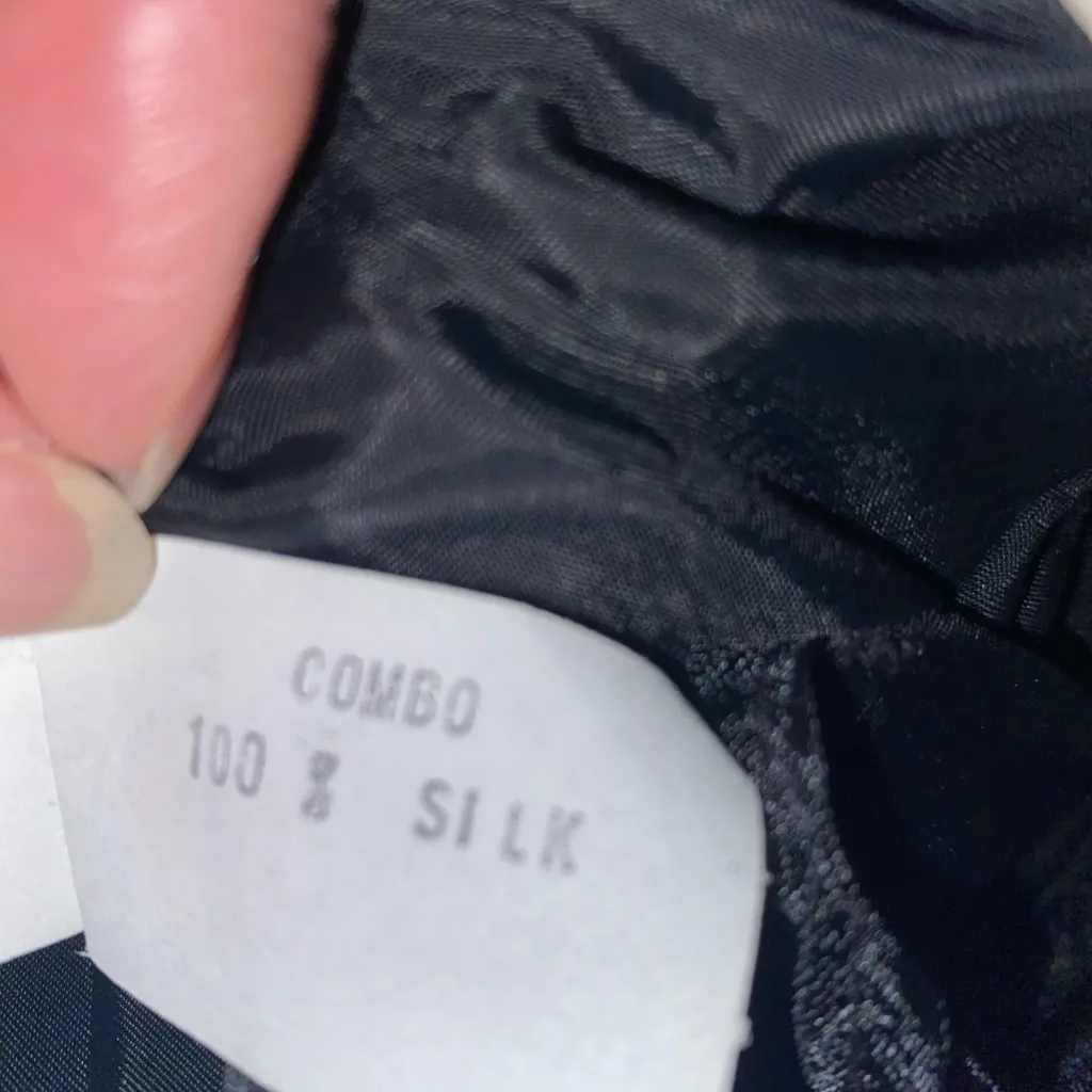 Nipon Night Vintage Cocktail Dress 80s 90s Glam 12 Black - Image 14