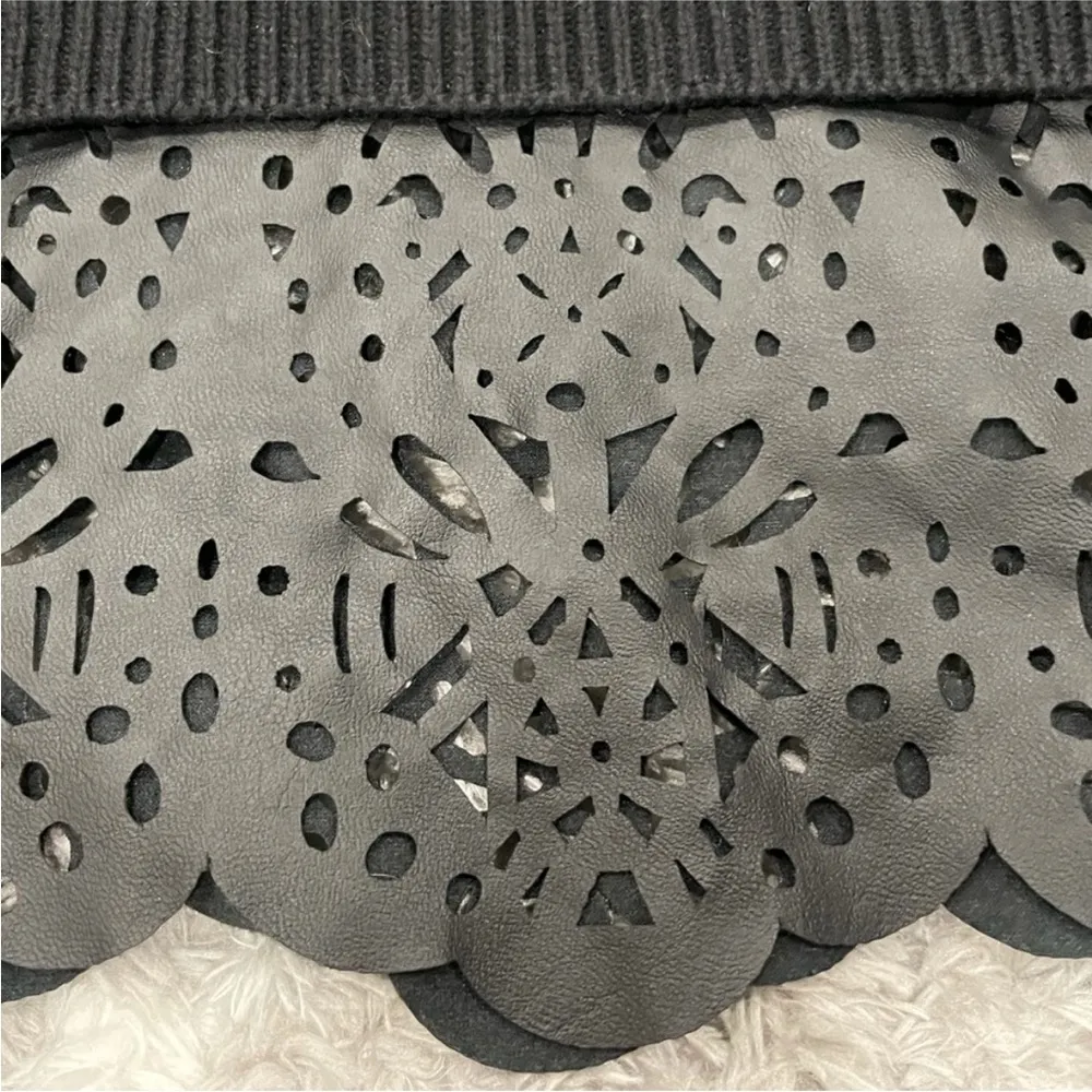 French Connection Irene Knit Laser Cut Sweater - Image 3