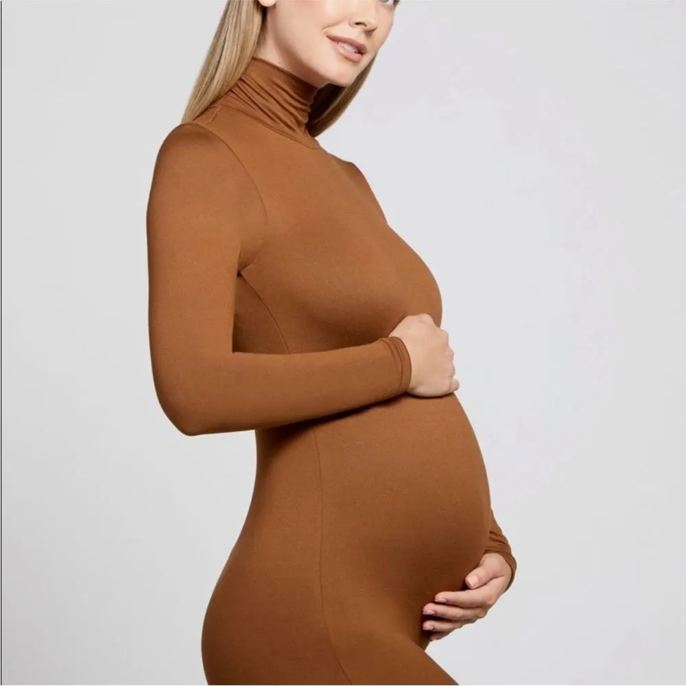 BUMPSUIT THE PENELOPE MATERNITY SIZE L Brown Size L - Image 3