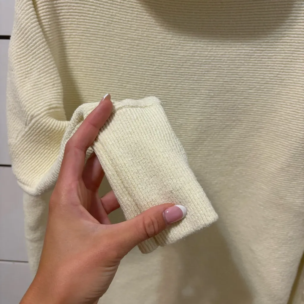 Free People  Ottoman Slouchy Tunic Cream - Image 5