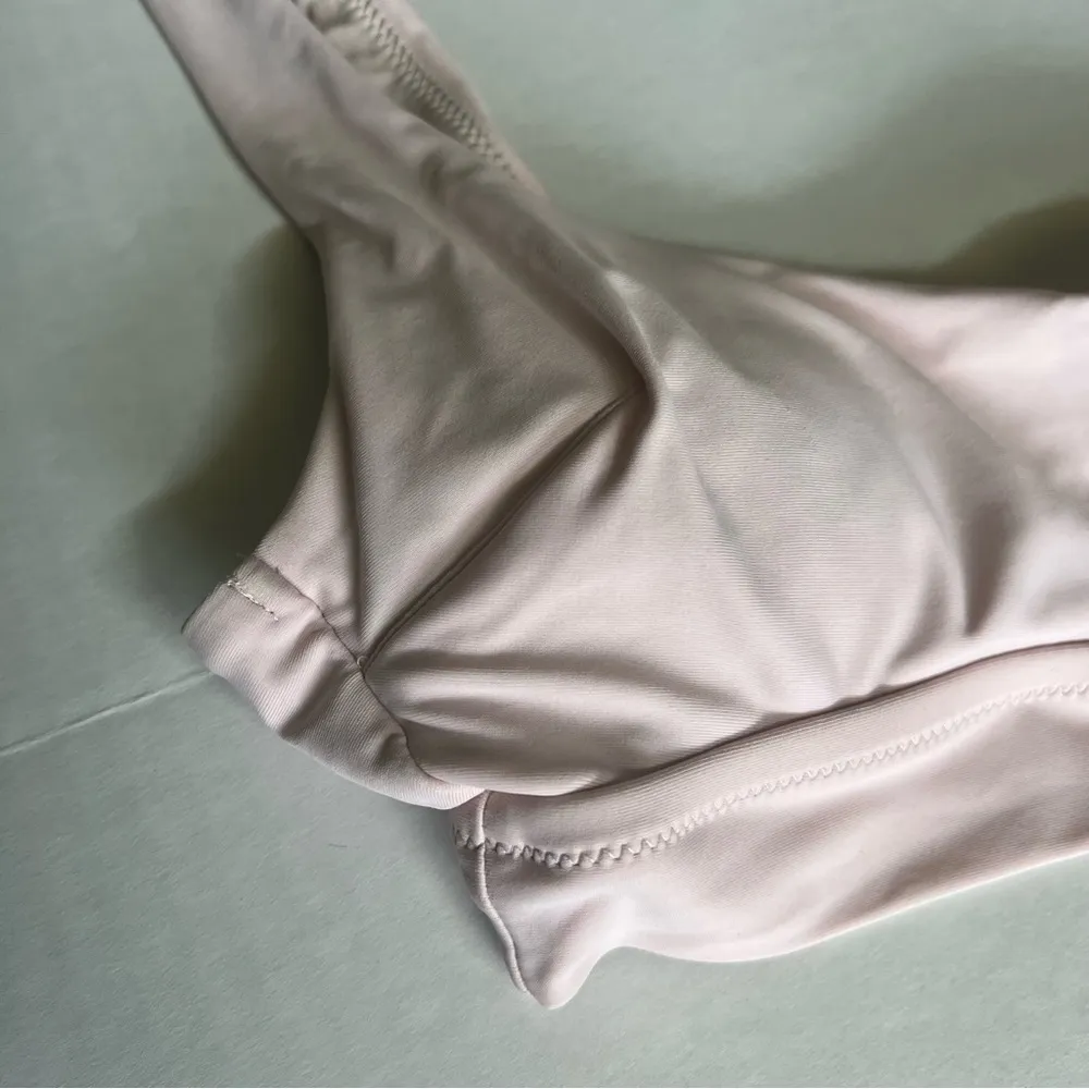 Aerie Scoop neck bikini top pink size xs - Image 2