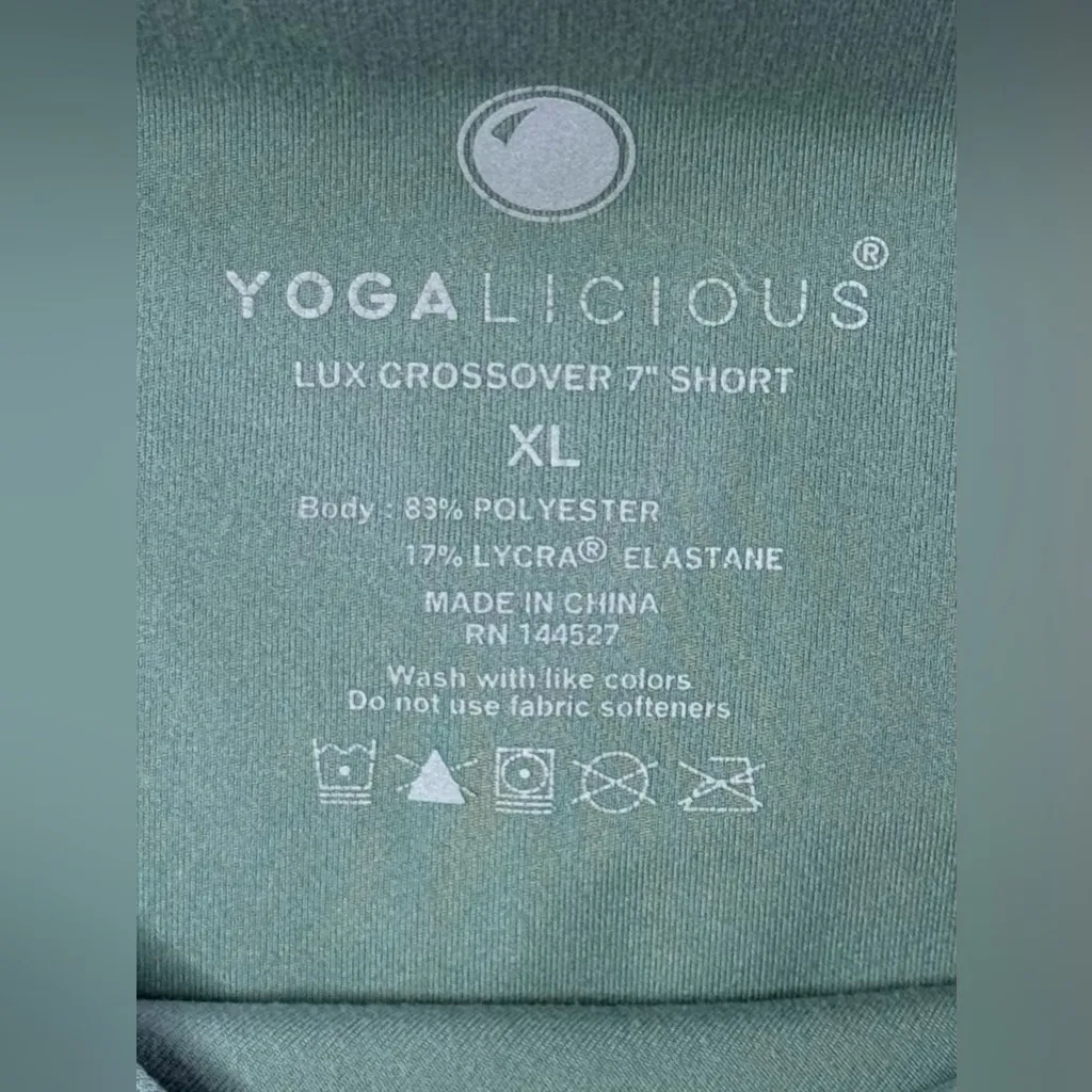 Yogalicious Lux Crossover Biker Shorts - Image 3