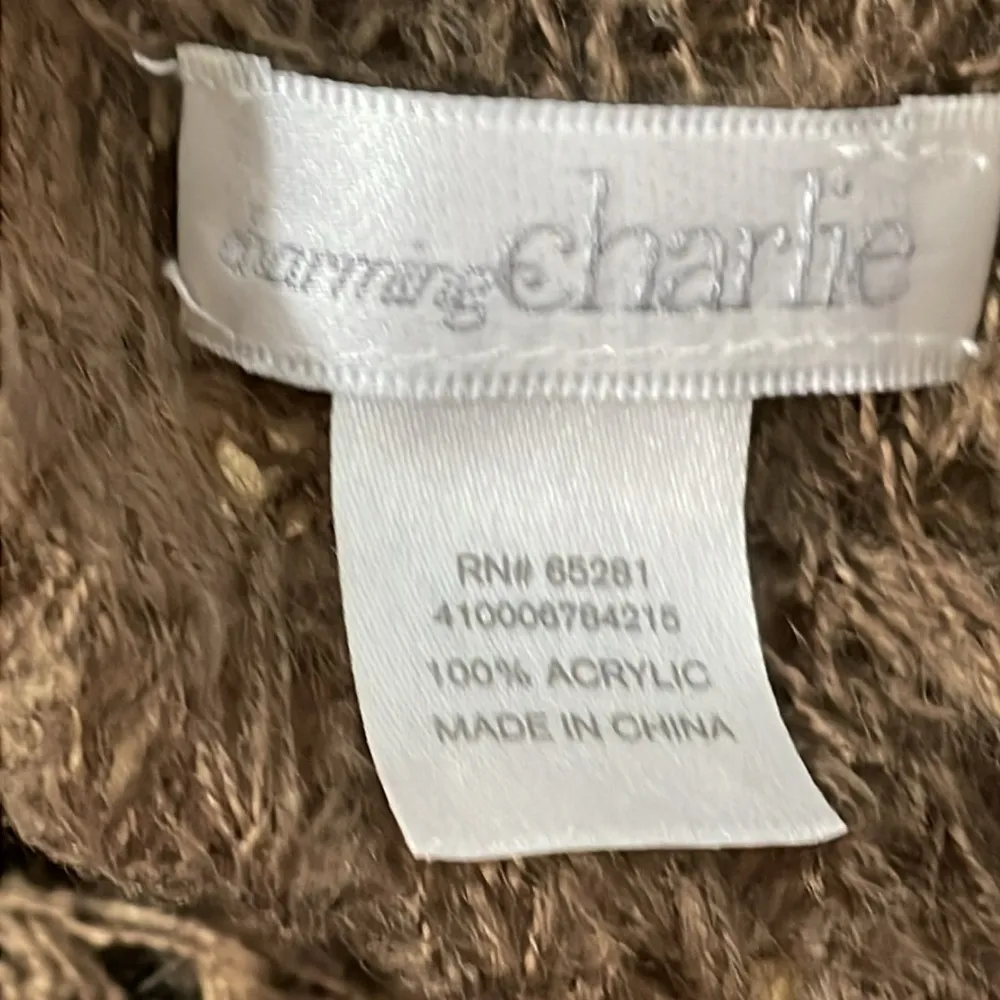 Charming Charlie   Colorblock Infinity Knit Scarf - Image 3