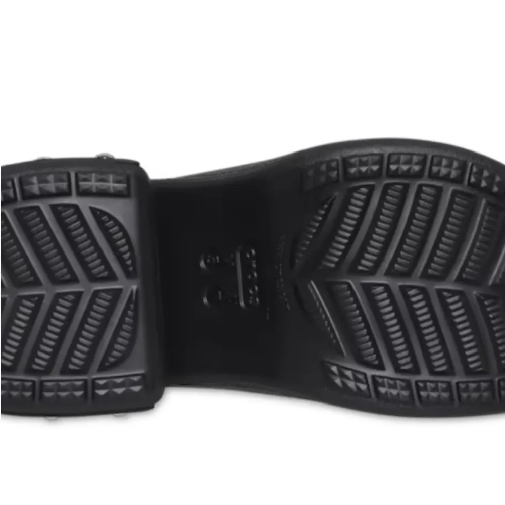 NWT Crocs Siren Studded Clog Heel Black Women's Size 13 Men’s Sz 11 - Image 4