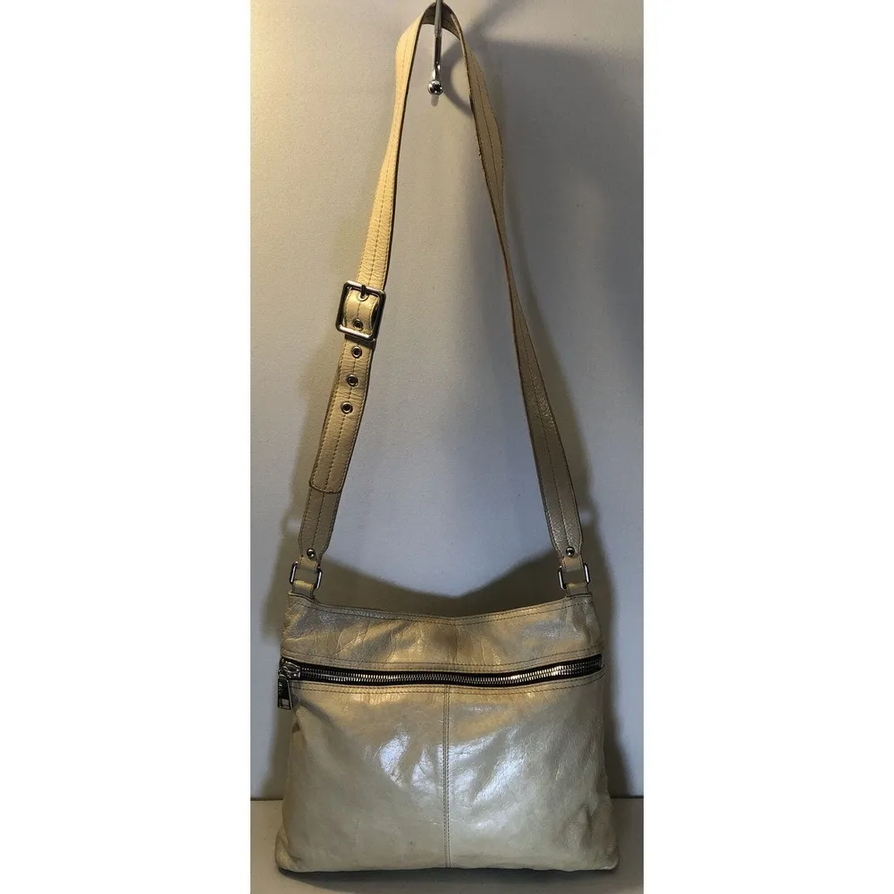 Hobo The Original Crossbody Bag Genuine Leather Bag Purse, READ - Image 3