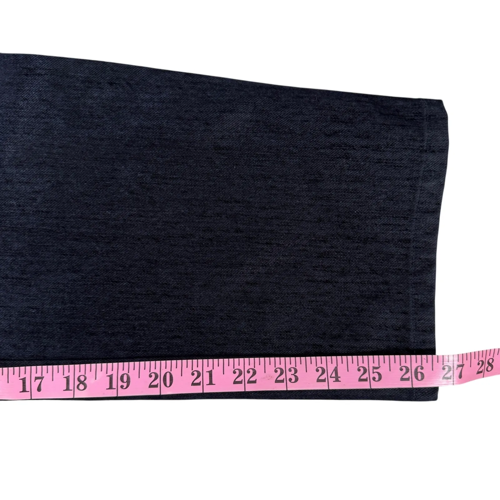 Massimo Dutti Dark Wash Denim Jeans Straight Leg Ankle Length Size 6 5046/596 - Image 7