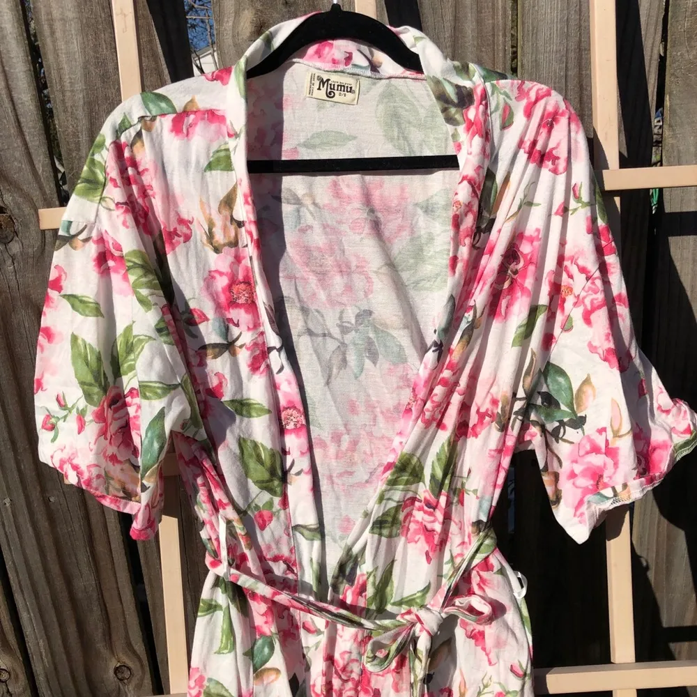 SHOW ME YOUR MUMU Brie garden of blooms Robe OS - Image 4