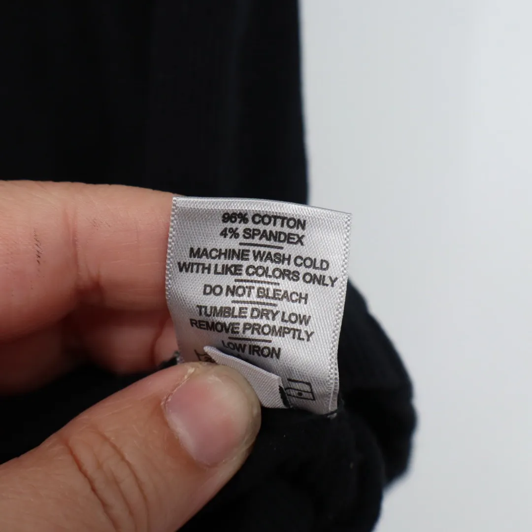 American Giant Classic Tank Top Black Ribbed Cotton Spandex Size S - Image 4