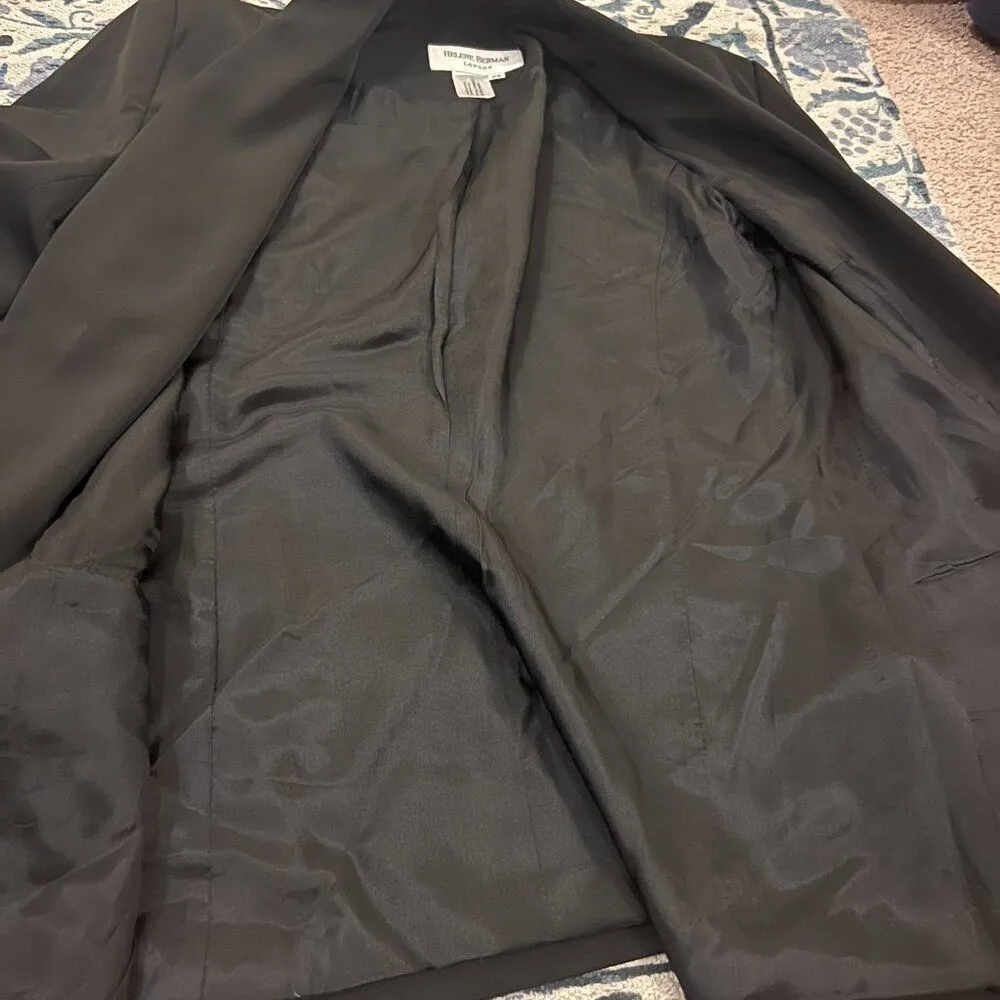 Helene Berman black blazer xs Black - Image 7